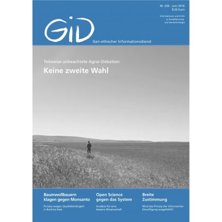 Gen-ethischer Informationsdienst 236